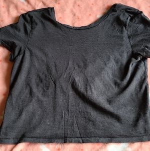 Aerie cross back crop top